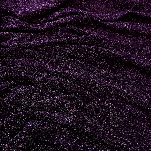 Elegant Purple One-Shoulder Dress - Picture 14 of 14